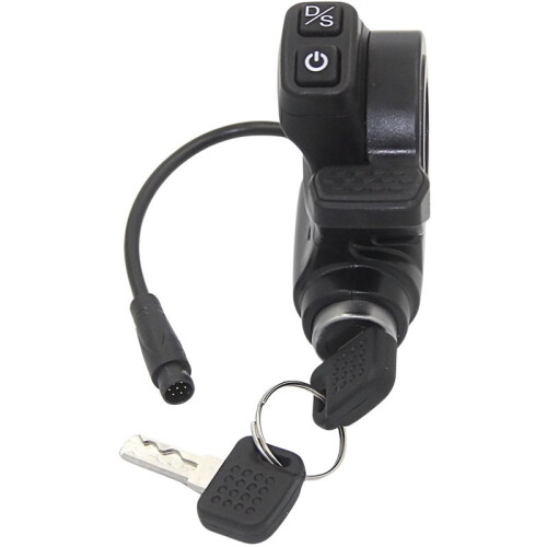 Ignition Key Lock & Thumb Throttle for  G2 Master,Dual Drive Accelerator ,Electric Scooter Replacement Part