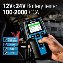 TOPDON BT200 12V 24V Autobatterijtester Batterijbelastingstester Batterijanalysator Auto Vrachtwagen Reparatie Auto Diagnostische Batterij
