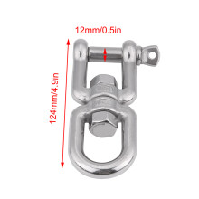Premium Stainless Steel Swivel Snap 12mm