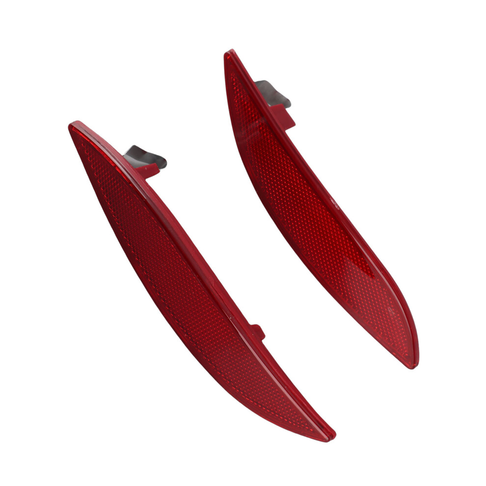 Megane Mk3 2008-13 Bumper Reflector Pair Red 7293282929357