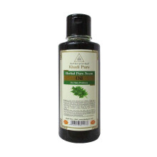 Khadi Ren Pure Herbal Neem Olja Hårolja, 210 ml, Svart, Kpneemhox1