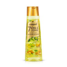 Emami 7 Oljor I En Hårolja | Gör Hår 20X Starkare Och Lätthanterligt | Kokos, Amla, Jojoba, Oliv, Valnöt, Argan & Mandel | 300Ml