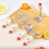 Baking Tool 5pcs Comfortable Handle Thickened Egg Beater/Separator/Spoon/Potato Masher Rust-Proof Cooking Tool Set 4