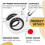 Zip Tie Organizer Cable Tie Organizer Holder Glow in the Dark Strong Efficient Solution 8PCS 5