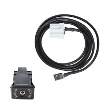 Car 32-Pin Aux Audio Cable Socket AUX Interface Adapter Cable for 2 3 5 6 RX8 Mx5 MX-5 CX-7 CX-9