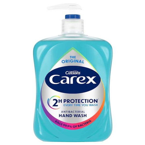 Carex 6 x Carex Original Antibacterial Handwash 500ml