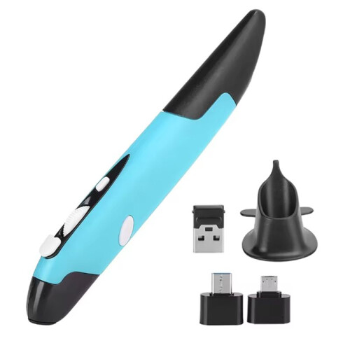 Ergonomic Mouse Mouse Pen Type Mouse USB Computer PC Parts Wireless 2.4G Mouse Pen Type Innovative Vertical