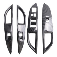 ABS Inner Door Armrest Window Lift Button Cover Trim for Outlander 2013-2019 Car Accessories