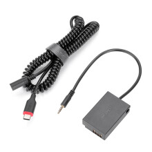 ACK-E17 Type USB C LP-E17 Dummy Battery Power AC Adapter for 200D 750D 760D 770D 800D 850D Camera Charger
