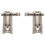 Boat Bimini Top Deck Hinges Fitting Concave Base Hardware with Removable Pins Pair Of 2 8