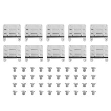 10 Uds Metal PCIE PCI-E Tarjeta de ExtensióN de TamañO Medio una Completo InaláMbrico WiFi PCI-Express Soporte Adaptador con Tornillos