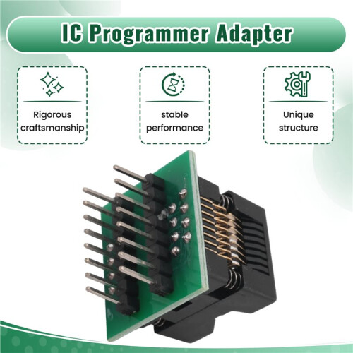 SOP16 a DIP16 IC Programmer Adapter Socket 150Mil Chip Programmer SOP16-1.27 Adapter Socket To DIP16 Ots16-1.27-03 1