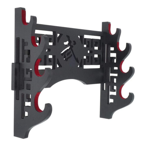 Supporto per Spada Supporto per Spada Supporto per Spada Supporto per Spada Samurai Giapponese Appendiabiti e Spade Standard - 4 Livelli 2