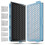 2X HEPA Filter für  Vakuumfilter Compact C1-C2 Complete C2- C3 S8340 + 3 Luftfilter + 3 Motorfilter 1