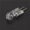 12V 20W 2 pin G4 Base Halogen Light Bulb 4 Pieces Warm White 2