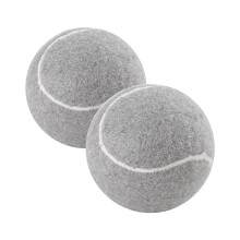 2 PCS Precut Walker Tennis for Furniture Legs and Floor Protection, Heavy Duty Long Lasting Pad Covering,Grey