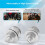 41MM Motorcycle Front  Screw Fork Cover Cap Preload Adjusters Bolts for  CB400(Silver) 6