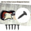 Viti per Battipenna per Chitarra e Basso da 100 Pezzi per Stratocaster e Tele, Nere 5