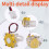 10W Water Flow Pump   Generator Turbine Flow Hydraulic Conversion 80V 5