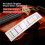 4/4 Violin Fretboard Sticker Fingerboard  Fiddle Learn Note Chart Tape 2Pcs 6