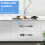 15 Pcs Knife Spoon Fork Kitchen Cabinet Closet Drawer Pull Handles Knobs 3-Inch Center to Center Bronze 5