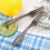 15 Pcs Knife Spoon Fork Kitchen Cabinet Closet Drawer Pull Handles Knobs 3-Inch Center to Center Bronze 6