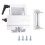 Adjustable Replacement Tool Rest Sharpening Jig, Metal 6in 8in Bench Grinder Sharpening Jig, Miter Slide Tool Holder 2