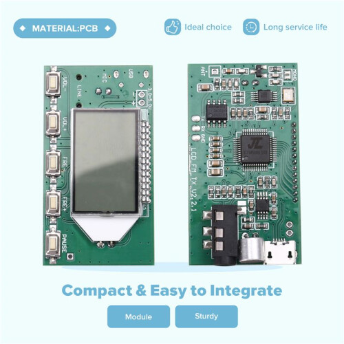 FM Wireless Transmitter Module Digital Audio Microphone Microphone Campus Radio Station DIY Circuit Board 2