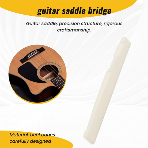 Folk Sattel BrüCke Knochen Knochen Gitarrensattel 2