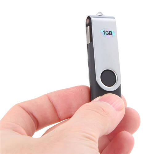 1GB Schwarz USB 2.0 Flash-Speicher-Stick USB-Stick klappbar Stift 2