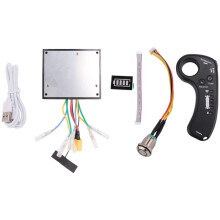 36V BorstlöS Dubbelmotor Elektrisk Skateboardkontrollset Longboard Drive ESC ErsäTtningsskoter ModerkortstillbehöR