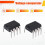 10 PCS LM393N LM393 DIP-8 Low Power Dual Voltage Comparator 2