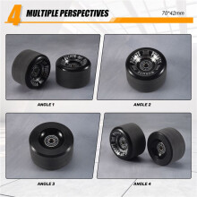PUENTE 4Pcs/Set Skateboard Wheels 70X42mm 7 Inch Skateboard Longboard Wheels Drift Board Accessories