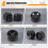 PUENTE 4 Unidades / Conjunto de Rodas de Skate 70X42Mm Rodas de Skate Longboard de 7 Polegadas AcessóRios de Deriva 1