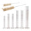 Thick Glass Graduated Measuring Cylinder Set Glass With Two Brushes 1