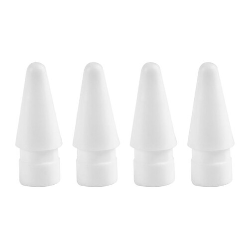 4 Pack Replacement Tip for  Pencil Nibs for  Pencil 1St & 2Nd Generation (White)