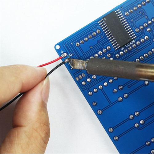 DIY Electronic Kits LED Digital Tube Calculators 51 Microcontroller Control Resistance Conversion Soldering Projects B