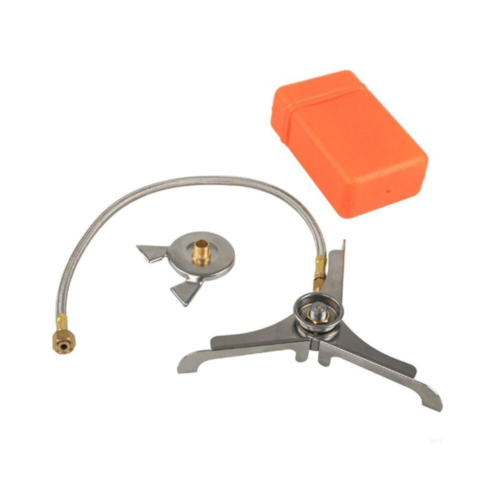 Outdoor Camp Stove Connectors, Stainless Steel Gas Tanks Adapter, Camp Stove Burners Converter For Campfires Cooking 4711201456836
