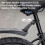 Para-Lamas para Bicicletas de 26 A 27,5 Polegadas, Protetores Contra Respingos Refletivos de Ajuste Universal, Protetor Contra Lama para Maior 6