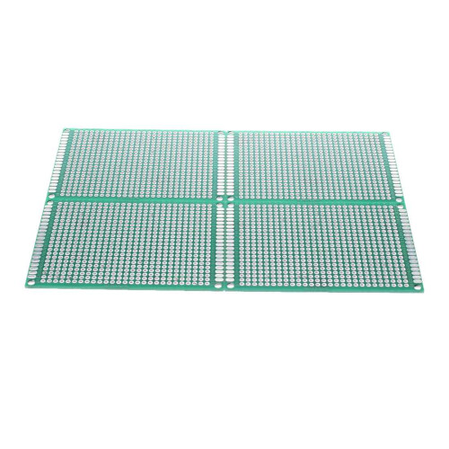 4pcs Double-Side Prototype FR-4 PCB Stripboard Universal Printed Circuit Board 6*8cm Size 1