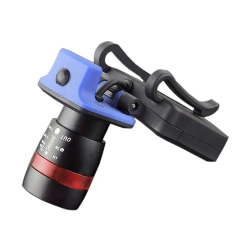 XPE LED 120 Lumen 3 modes waterproof zoomable Clip -  Cap Hat Light flashlight  light lamp black 2