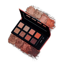 Sugar Cosmetics Blend The Rules Ögonskuggepalett | Långvarig, Fläckfri & Glittrig Finish | 10.4 Gm - 01 Flawless (8 Varm Neutrala Nyanser)