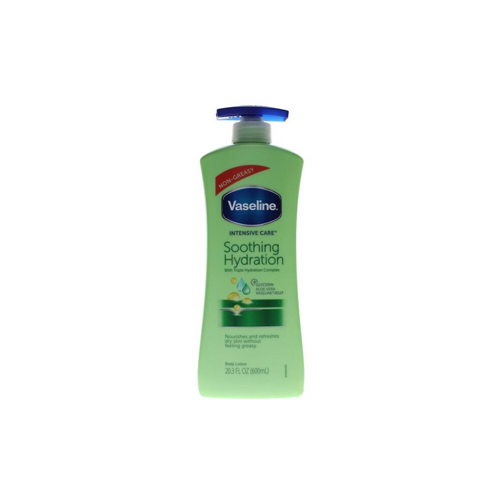 Vaseline 3 X Intensive Care Soothing Hydration Body Lotion 600Ml