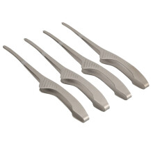 5X Pinces à Barbecue CoréEn et Japonais Pinces à Gril Autoportantes Ustensiles de Cuisine AntidéRapants Pinces en Acier Inoxydable