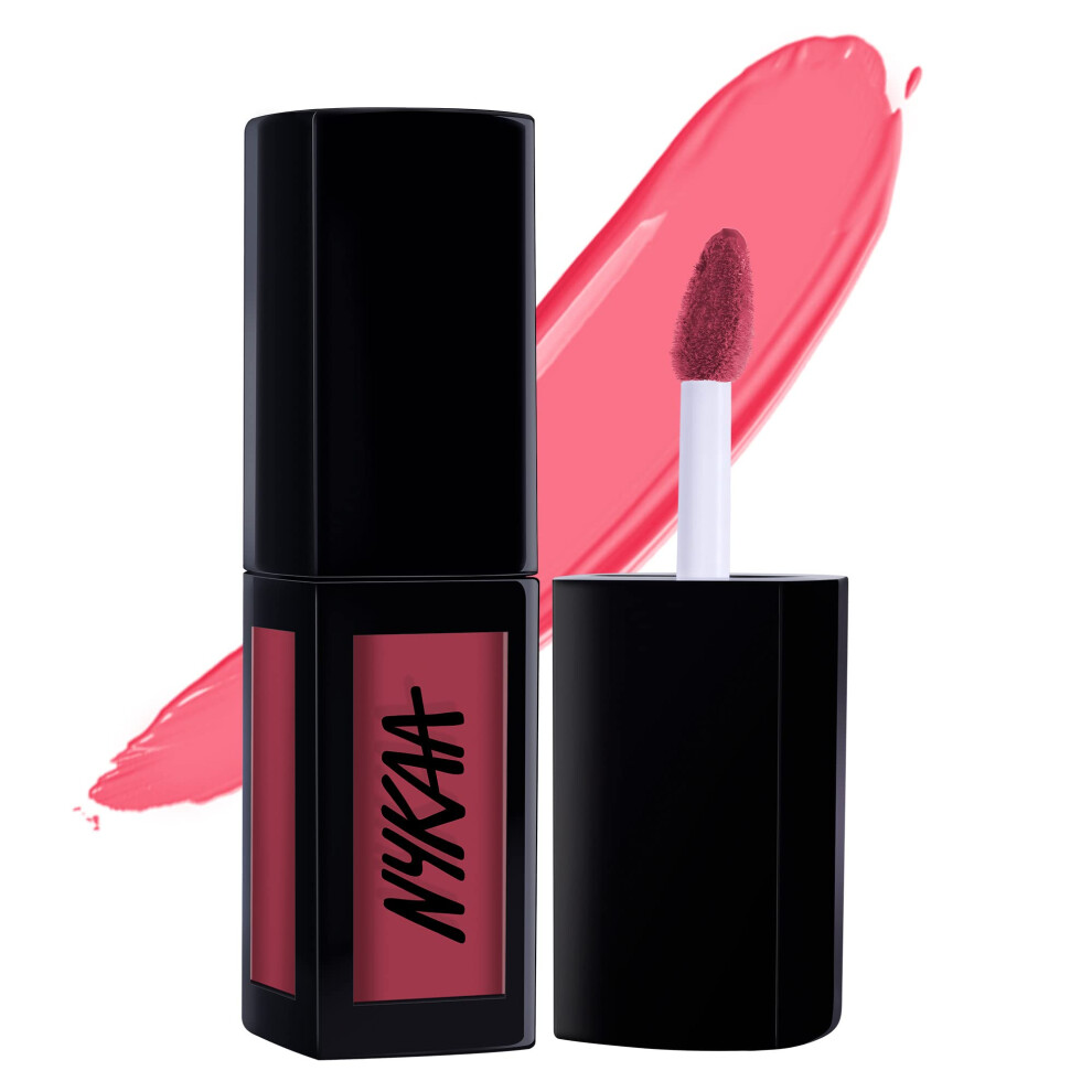 Nykaa Matte To Last Liquid Lipstick, Matte Finish, 5Ml - Dilli 07