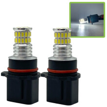 P13W LED DRL Bulbs 36 SMD CANBUS 6000K 12V Pair Error Free Daytime Lights