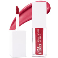 Just Herbs Serum Infused Lip Gloss För Kvinnor, Lättviktig Icke-Kladdig Hög Glans Fuktgivande 3 Ml (Körsbärsblomma)