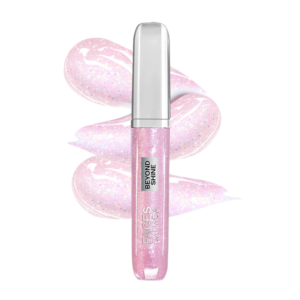 Facescanada Beyond Shine Lip Gloss - Cosmic Glaze 10, 3.8Ml | Lightweight Non-Sticky Luxurious Texture For Glossy Lips | Shimmer Finish | Instant Shin