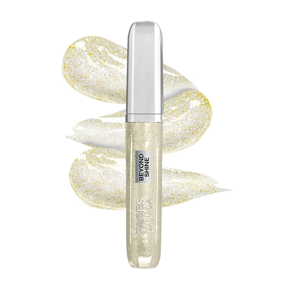 Facescanada Beyond Shine Lip Gloss - Pixie Dust 09, 3.8Ml | Lightweight Non-Sticky Luxurious Texture For Glossy Lips | Shimmer Finish | Instant Shine