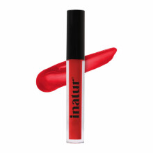 Inatur Gloss Labial - Monroe | Brillo Rojo Clásico | Acabado Brillante, Hidratante